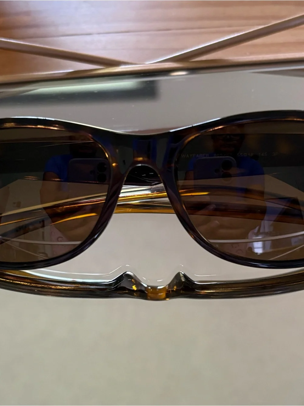 Ray-Ban Tortoiseshell Brown Polarized Sunglasses
